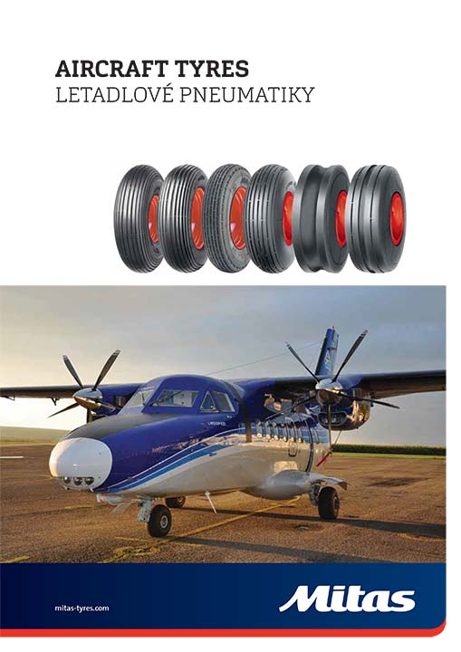 Catalogue de pneus d'avion Mitas